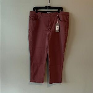 Wit & Wisdom Burgundy Pants